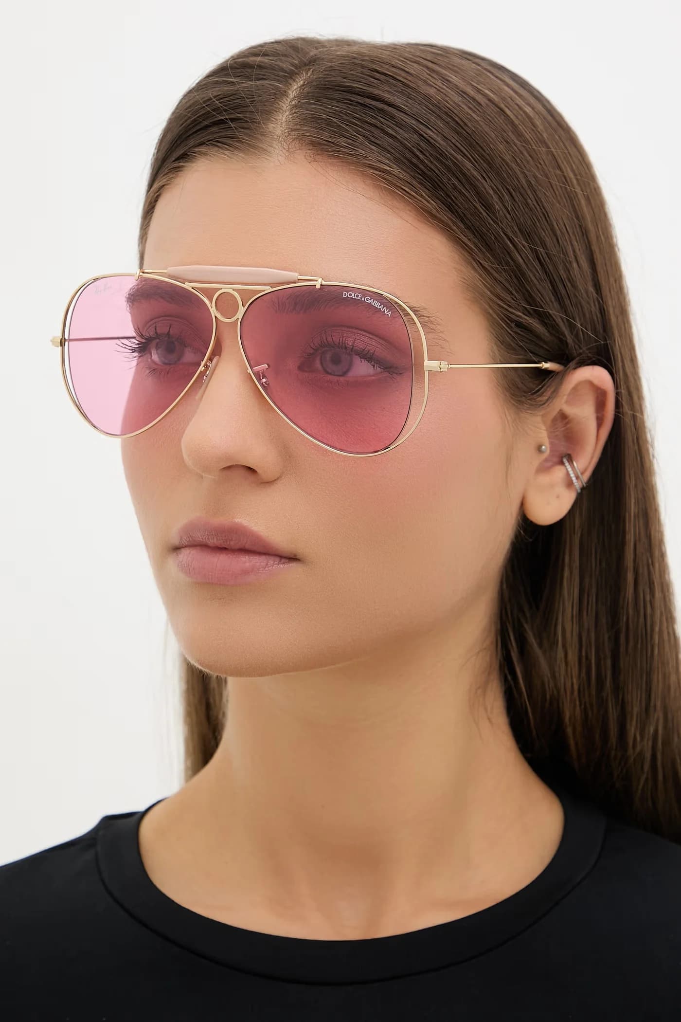 Женские солнцезащитные очки Ray-Ban X DOLCE&GABBANA - фото 1