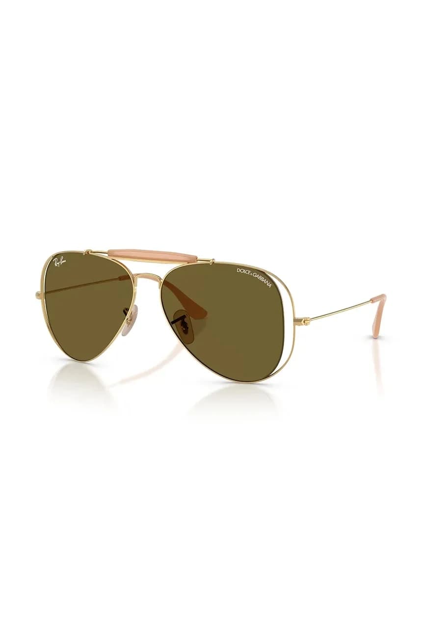 Женские солнцезащитные очки-авиаторы Ray-Ban X DOLCE&GABBANA - фото 2