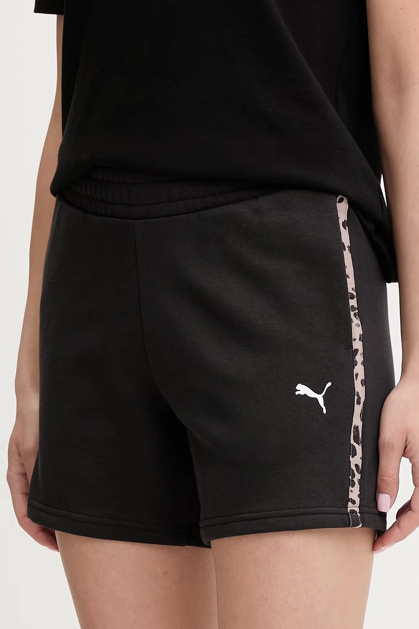 Женские спортивные брюки с хлопковым рисунком Essential с изображением животных - фото 1