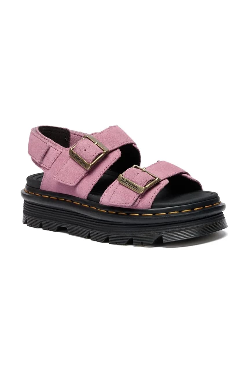 Женские замшевые босоножки на платформе ZebZag Sandal - фото 7