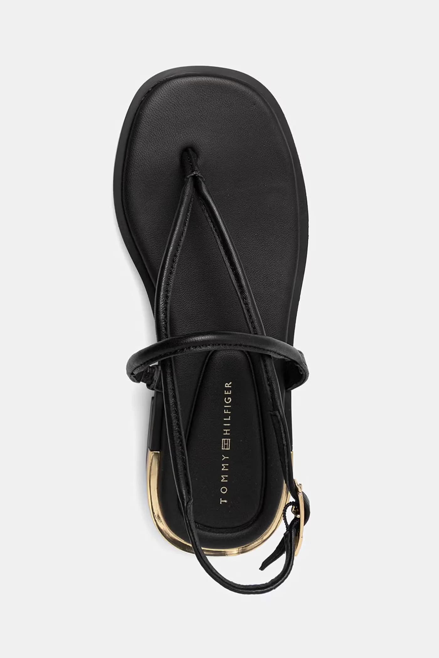 GOLD HEEL DRESSY SANDAL женские кожаные босоножки - фото 4
