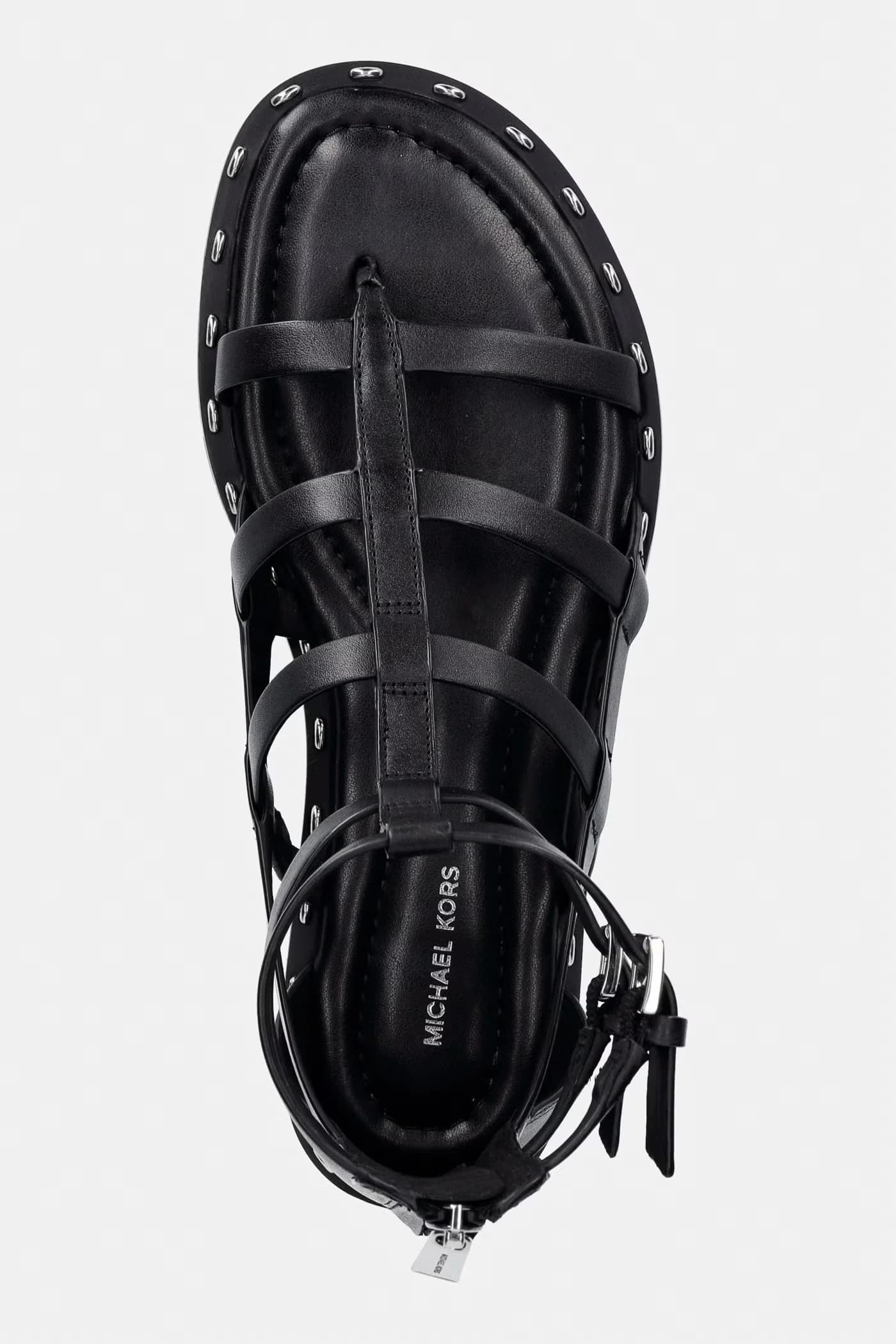 Женские кожаные босоножки Noa Flat Sandal - фото 4