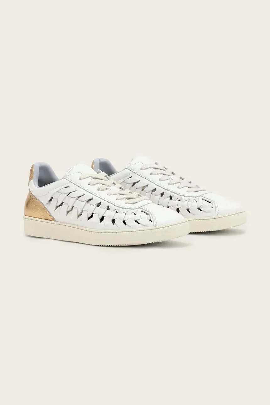 Velma Woven Sneaker, женские кожаные кроссовки - фото 2