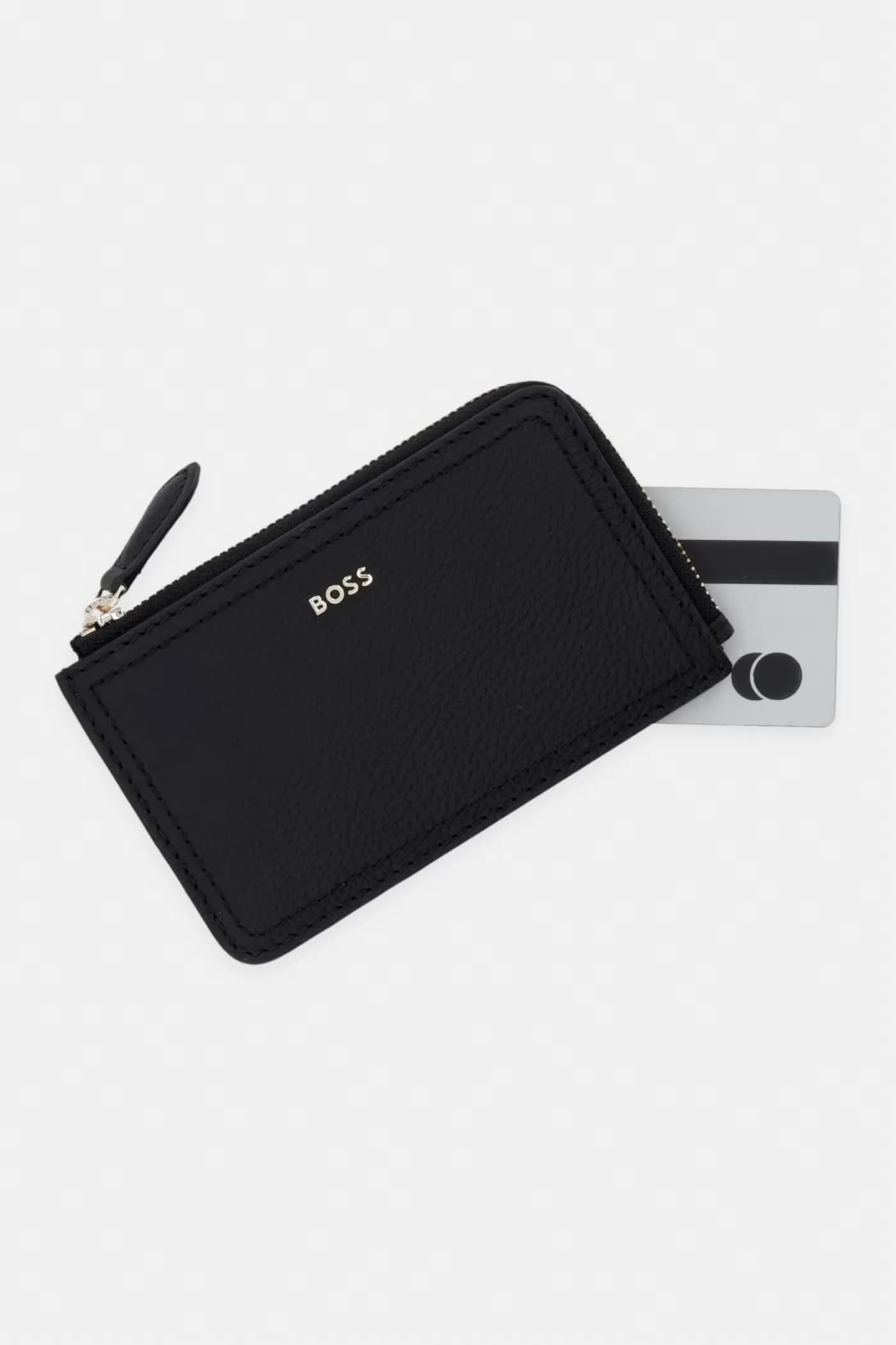 Женский кожаный кошелек Lenah Zip Cardholder - фото 4