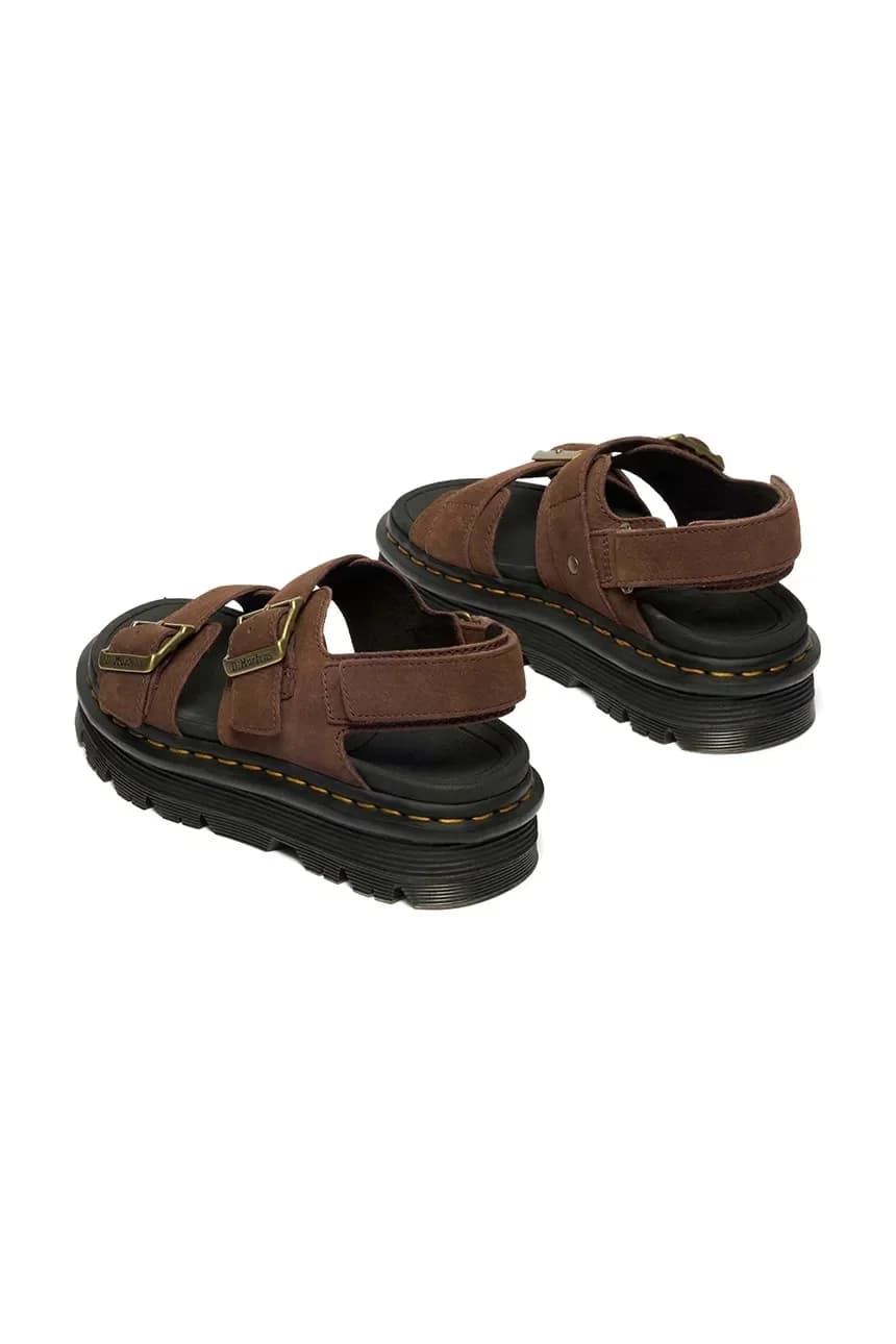 ZebZag Sandal женские босоножки на платформе из нубука - фото 3