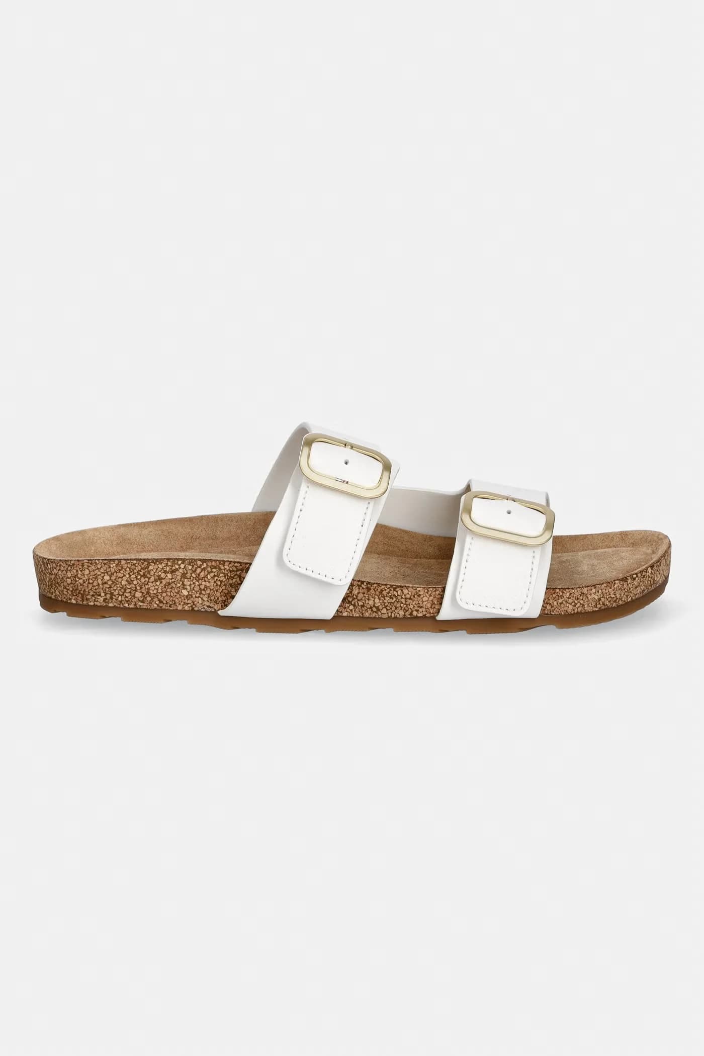 TH CLASSIC CORK SANDAL LEATHER женские кожаные шлепанцы - фото 2