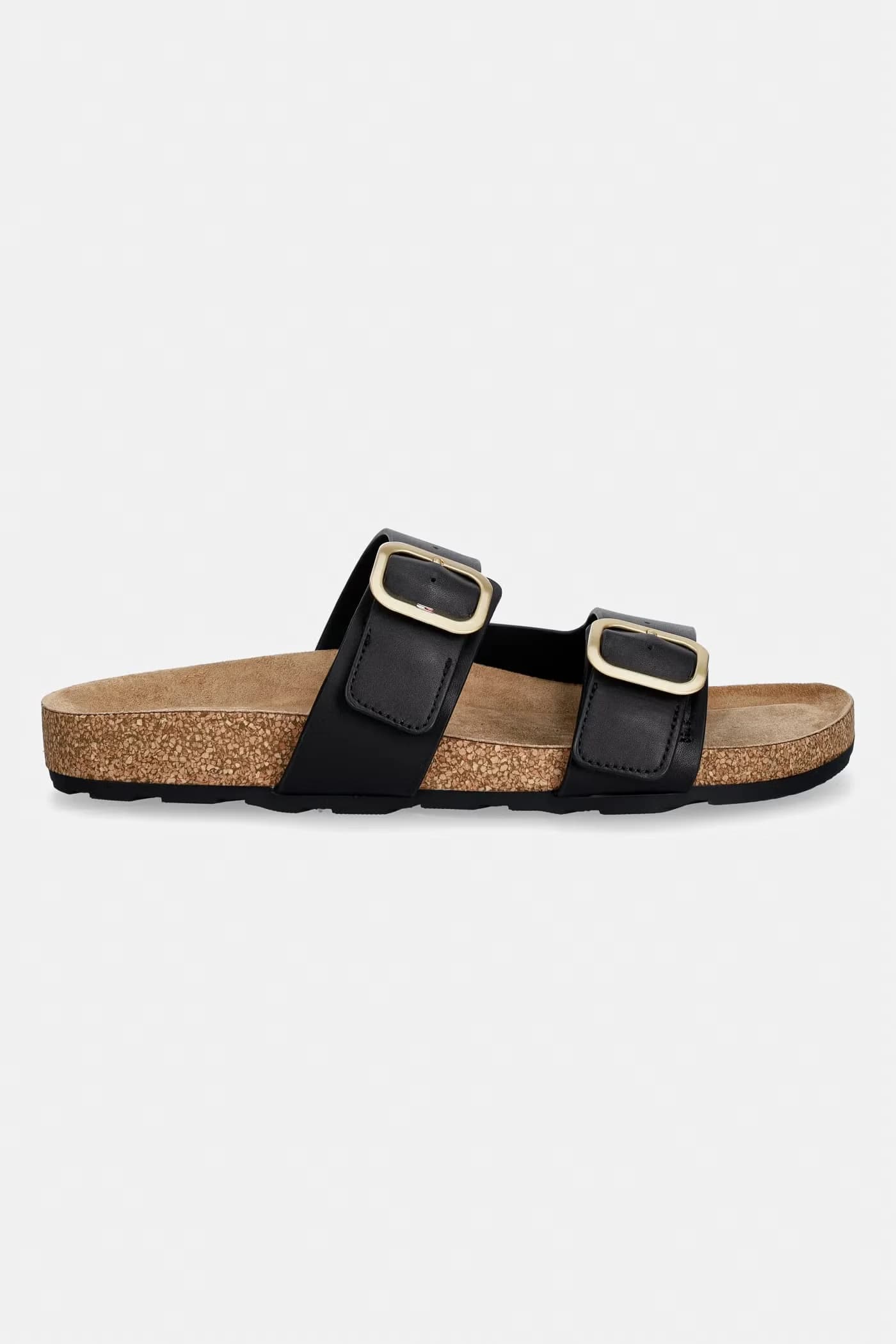 TH CLASSIC CORK SANDAL LEATHER женские кожаные шлепанцы - фото 2