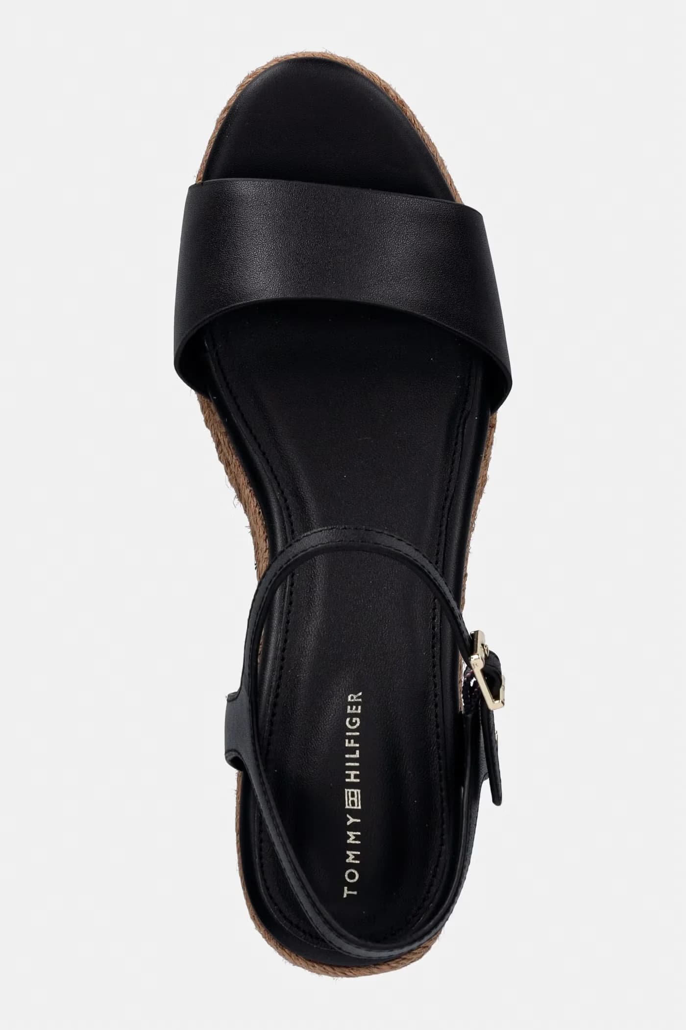 Кожаные босоножки на танкетке MID WEDGE ESPAD LEATHER - фото 4