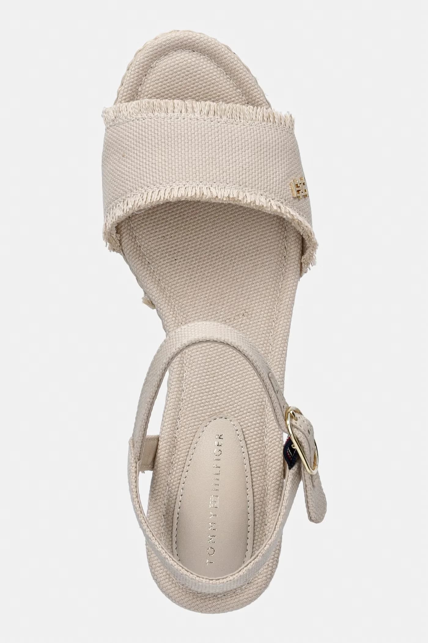 Босоножки на танкетке MID WOVEN WEDGE ESPAD FRINGE - фото 4