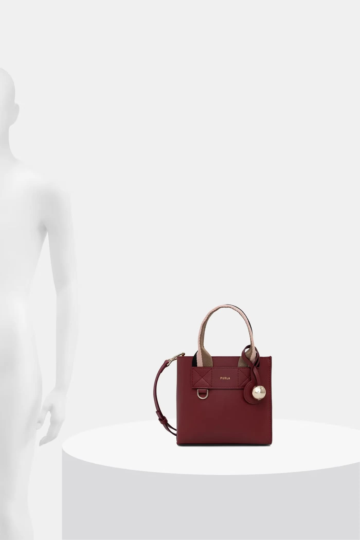 Женская кожаная сумка через плечо Divide It Mini Tote - фото 6