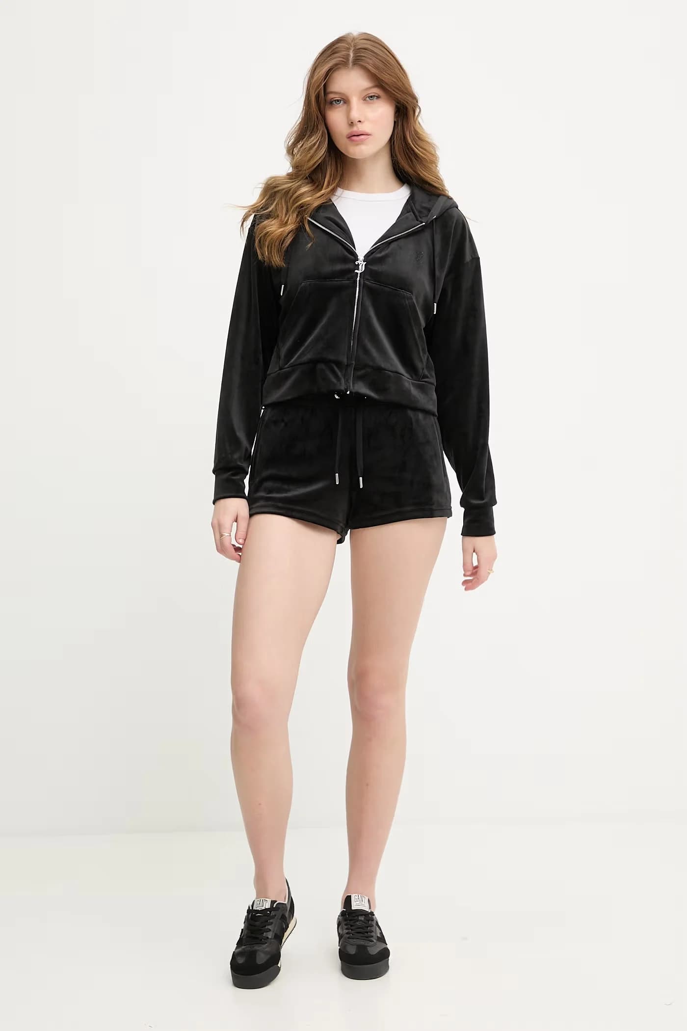 ICCLE HOODIE женская велюровая толстовка - фото 2