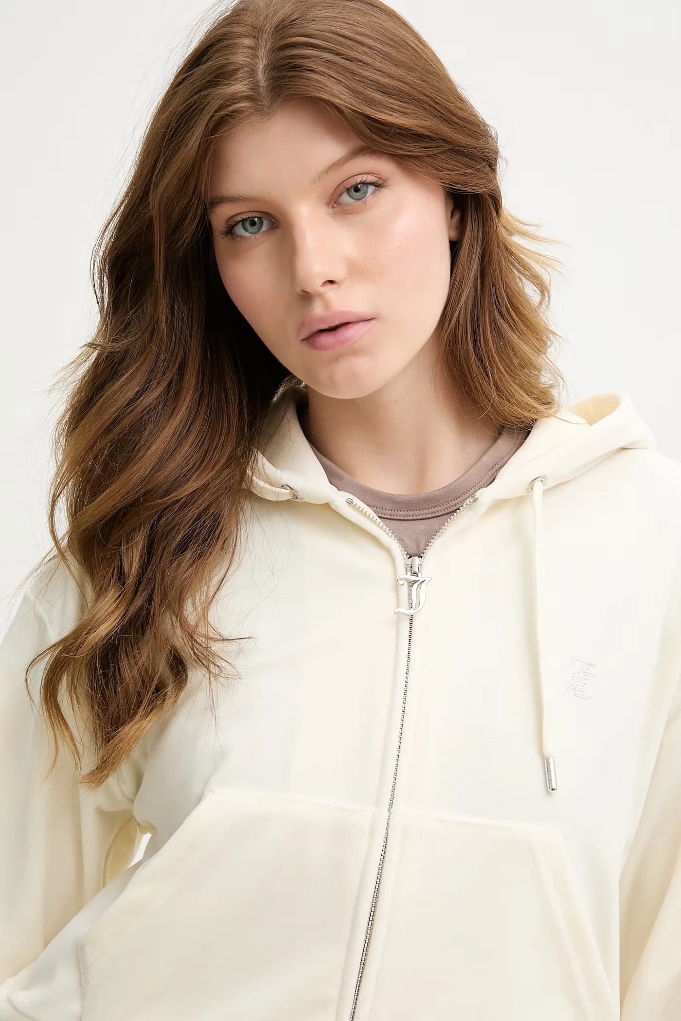 ICCLE HOODIE женская велюровая толстовка - фото 4