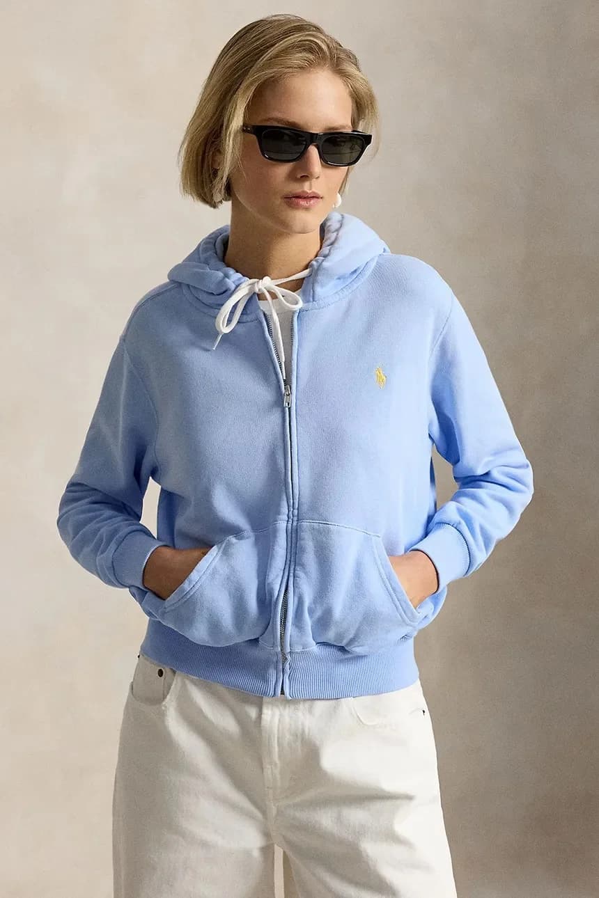 Женская толстовка с капюшоном из хлопка ISLAND FLC-KNT-SWEATSHIRT - фото 1