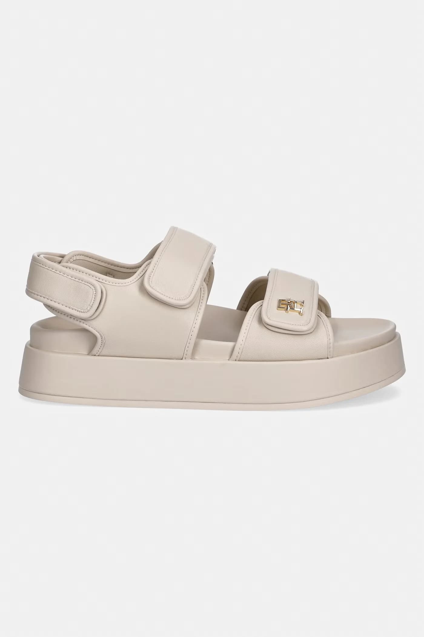 Женские кожаные босоножки на платформе LEATHER SPORTY PLATFORM SANDAL - фото 2