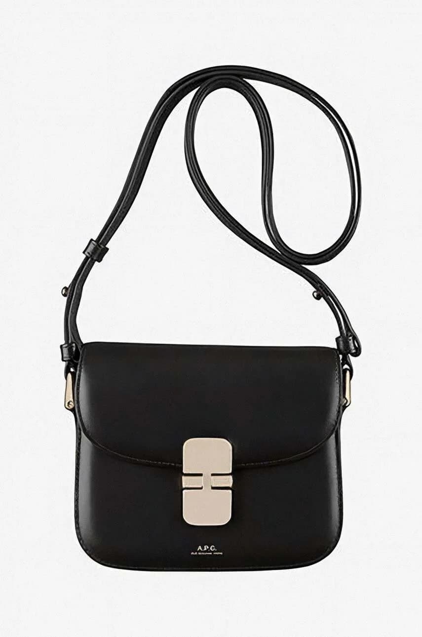 А.П.К. кожаная сумка Sac Grace Mini PXBMW-F61515 BLACK - фото 1
