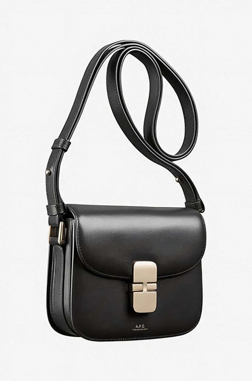 А.П.К. кожаная сумка Sac Grace Mini PXBMW-F61515 BLACK - фото 4