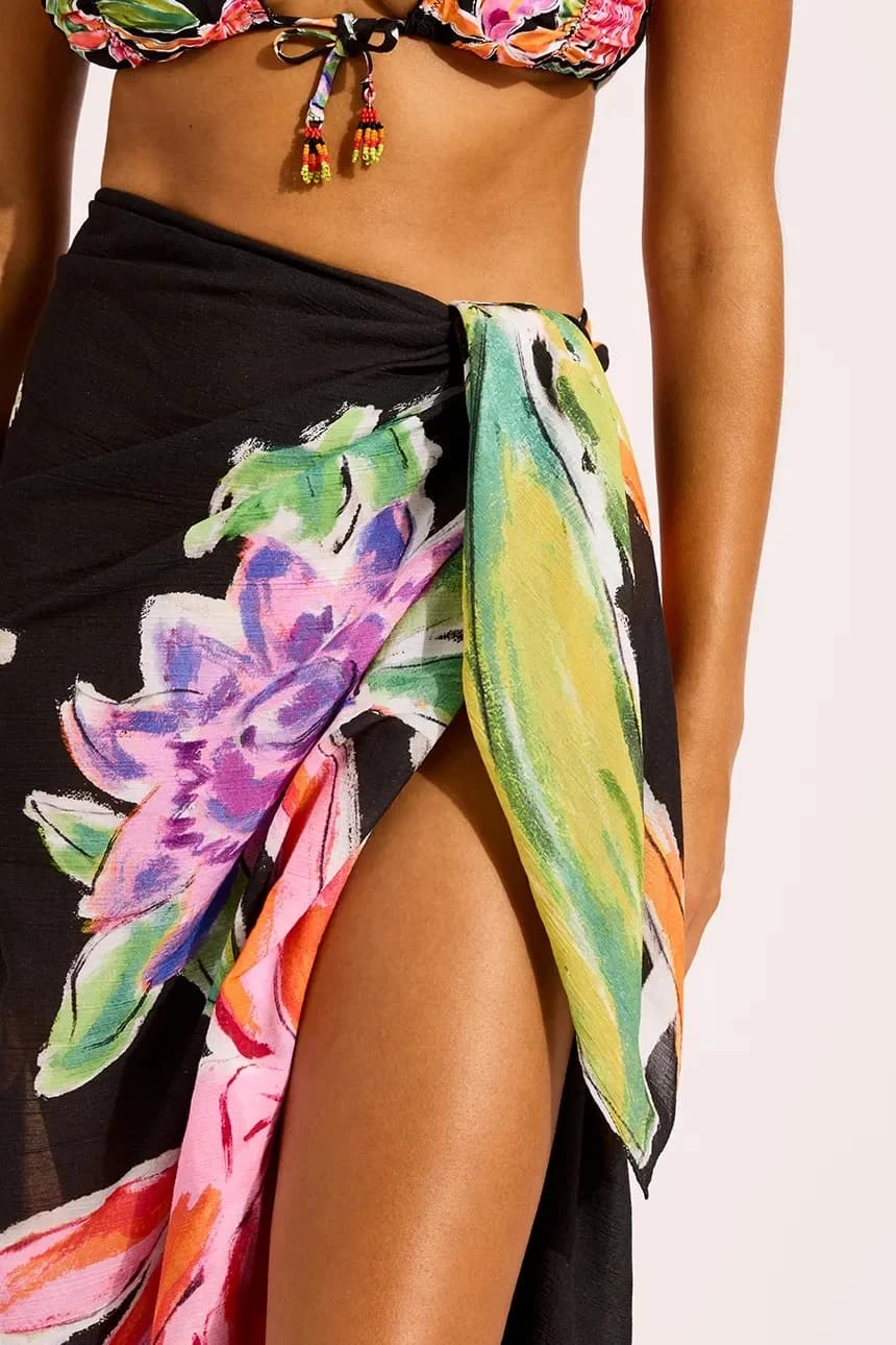 Женская пляжная юбка Hothouse Floral Sarong - фото 4
