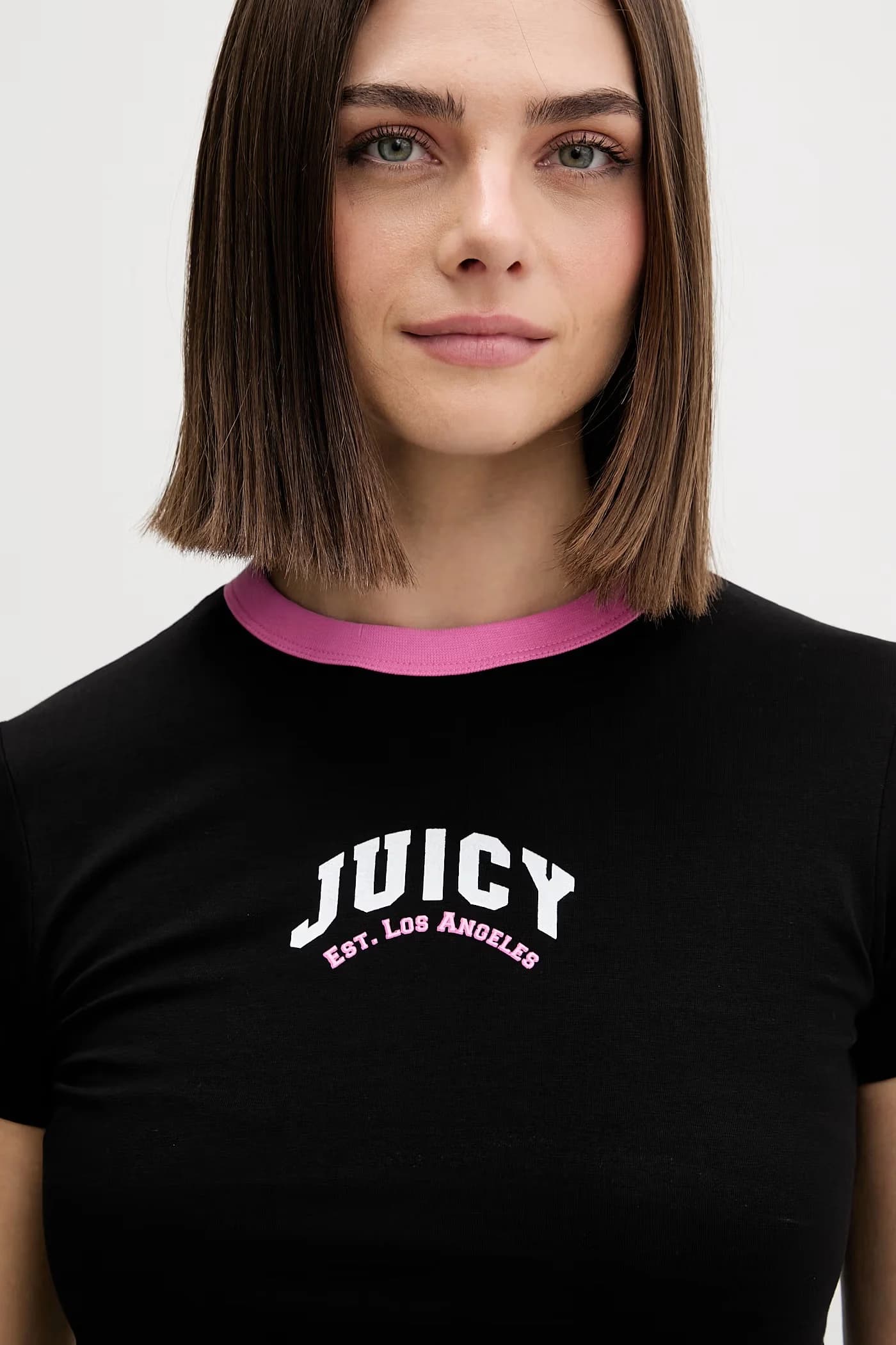 Женская хлопковая футболка RINGER TSHIRT - фото 4