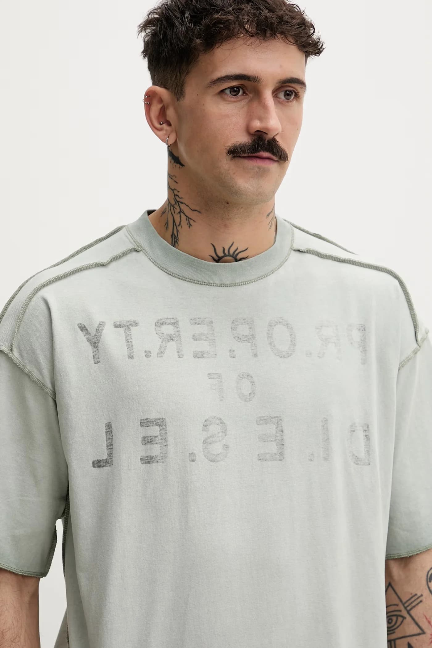 Мужская футболка T-LOOK из хлопка - фото 4