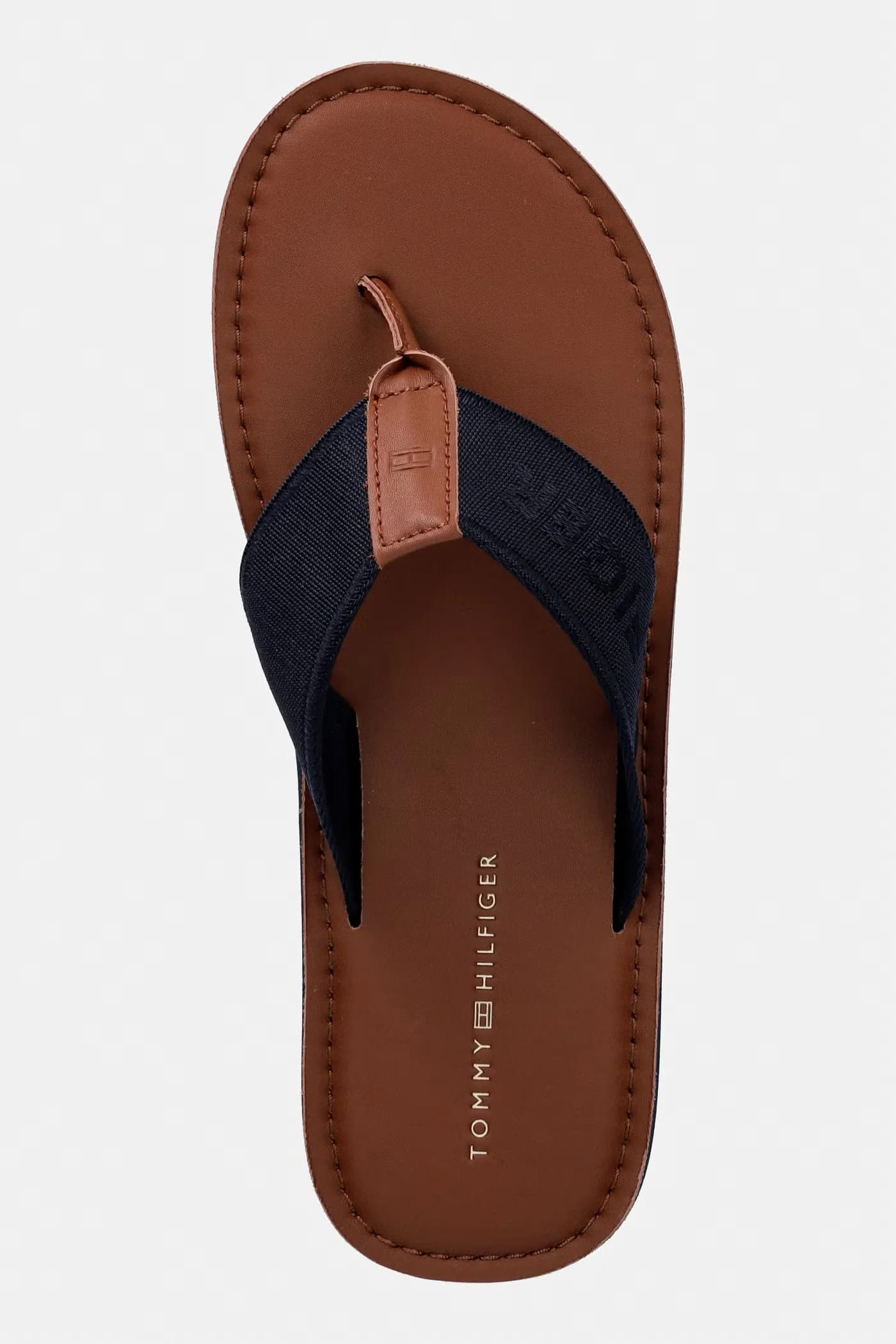 Мужские шлепанцы HILFIGER LEATHER BEACH SANDAL - фото 4