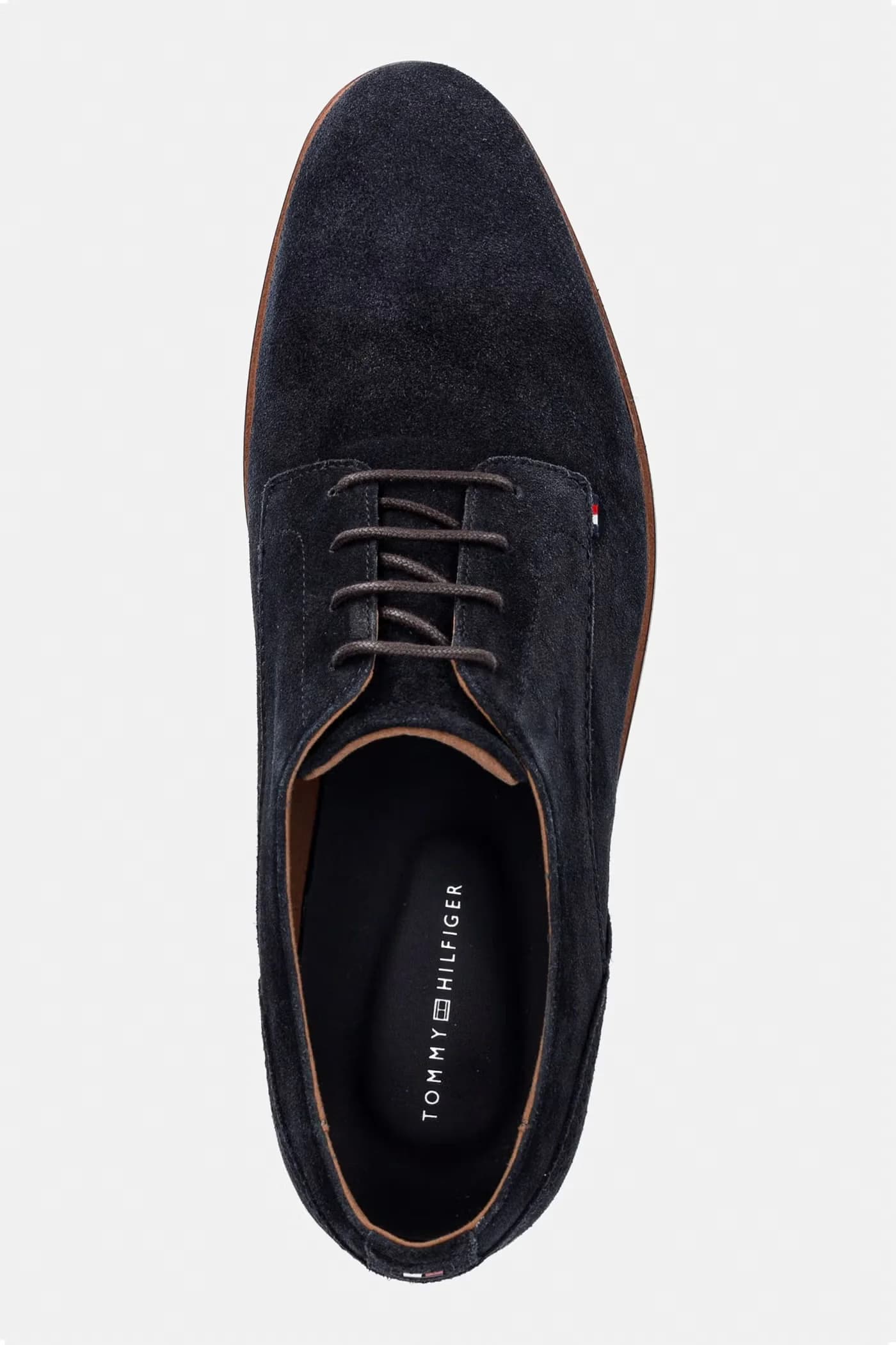 HILFIGER SUEDE DRESS SHOE замшевая мужская обувь - фото 4