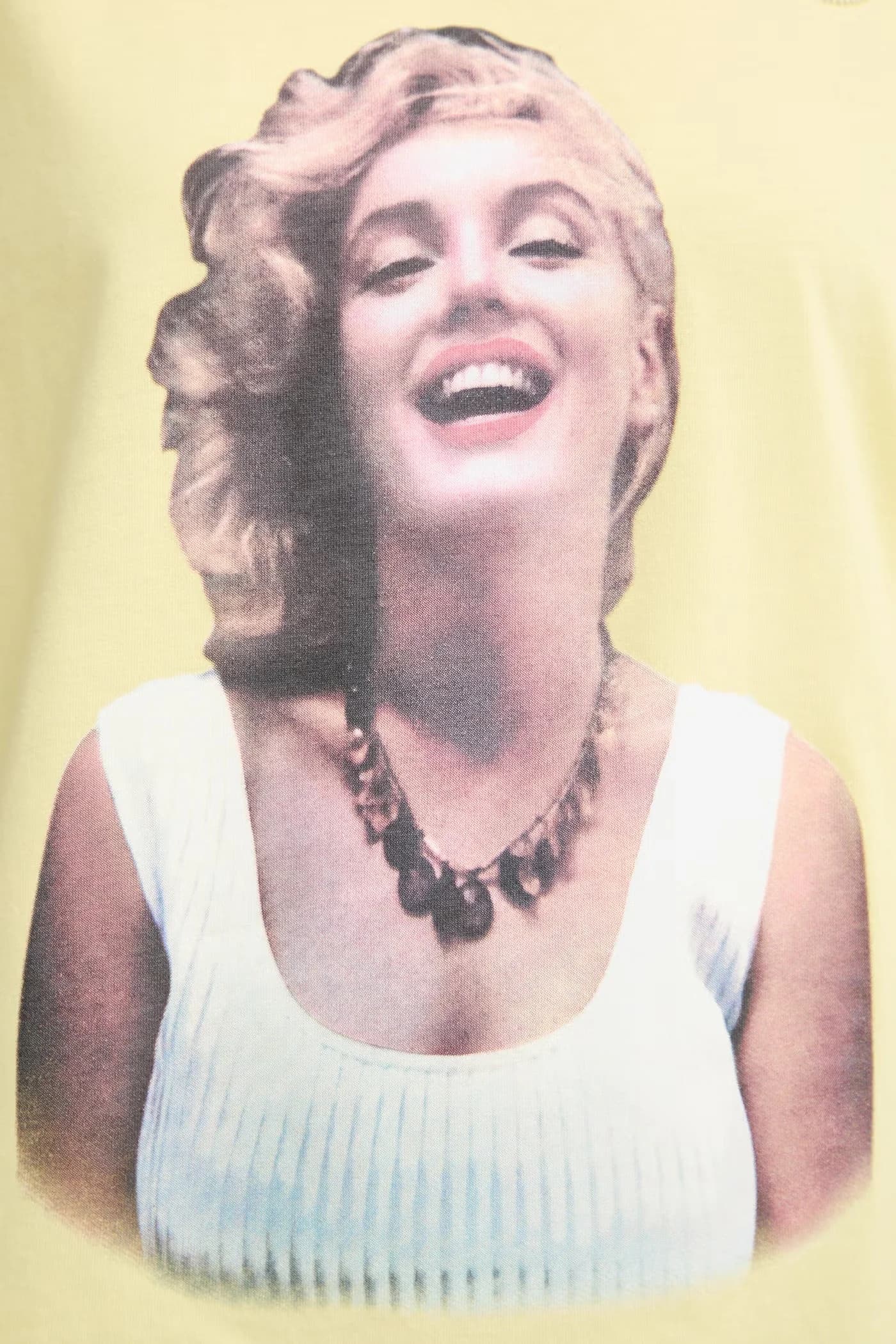 Женская футболка оверсайз из хлопка MARILYN MONROE - фото 5