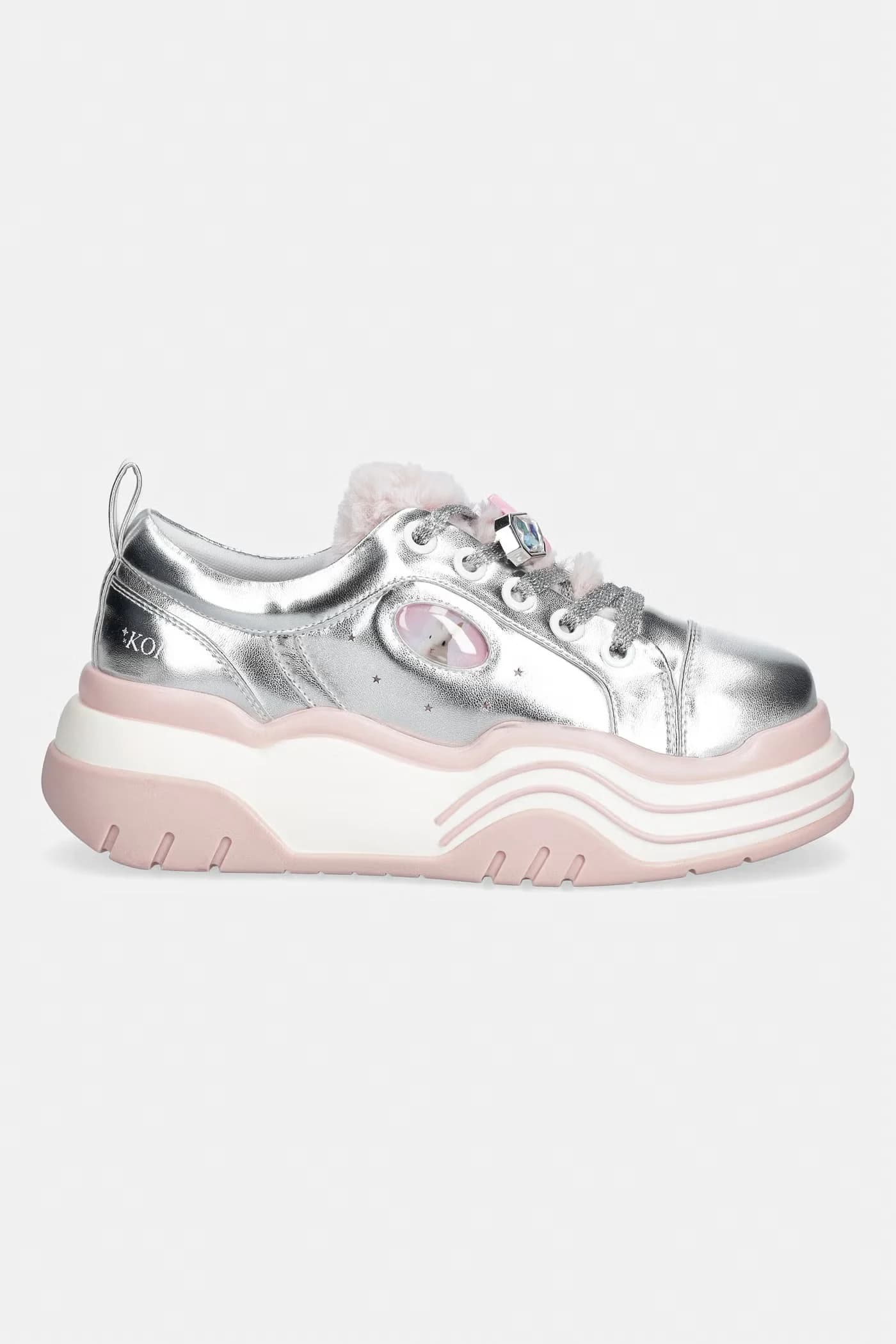 Женские кроссовки Girlie Pop Chunky Trainers - фото 2