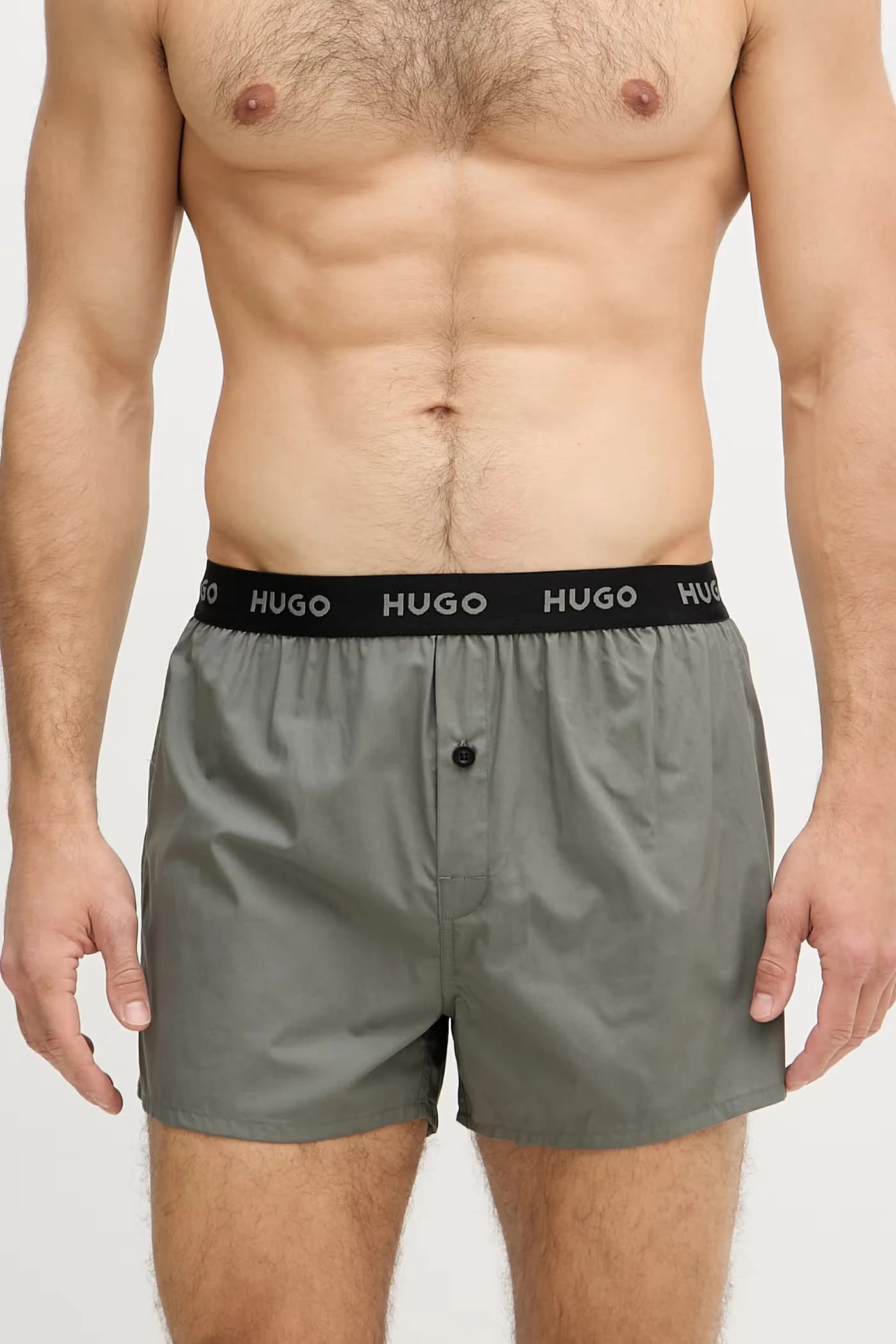 Свободные мужские хлопковые боксеры WOVEN BOXER TRIPLET, 3 шт. - фото 2