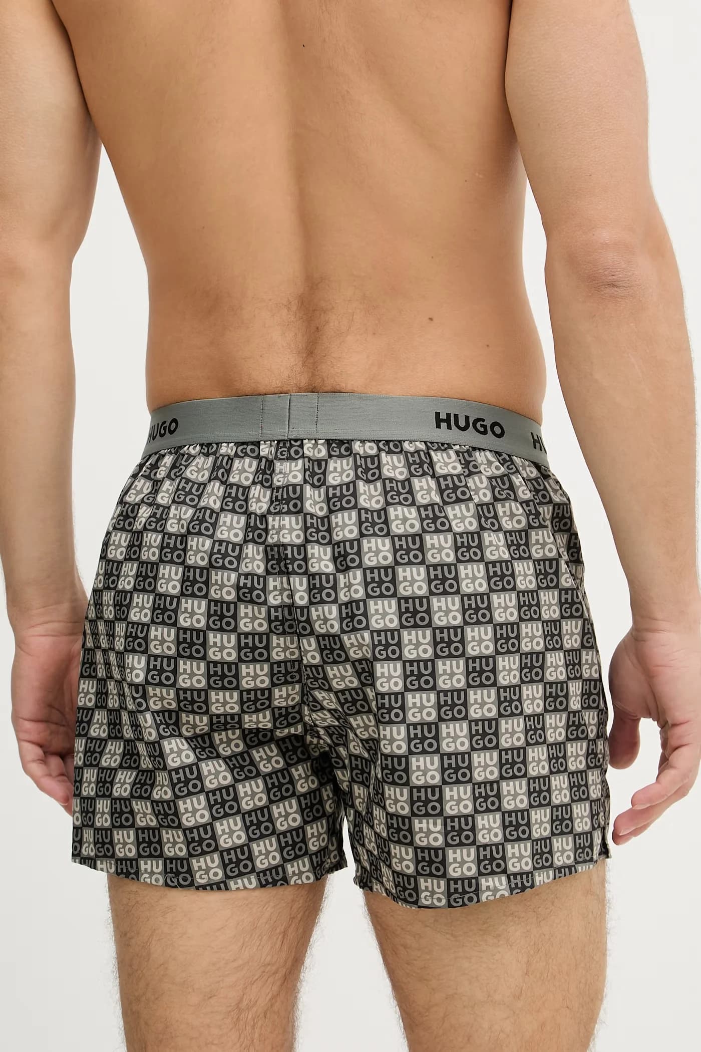 Свободные мужские хлопковые боксеры WOVEN BOXER TRIPLET, 3 шт. - фото 6