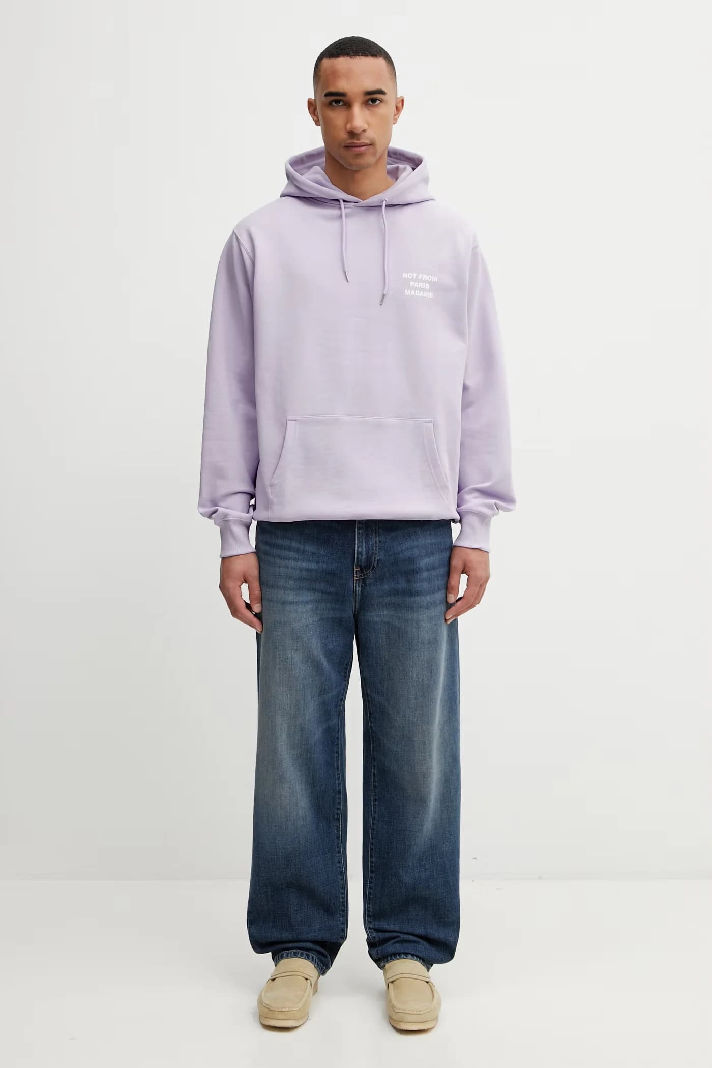 Мужская хлопковая толстовка Le Hoodie Slogan - фото 5