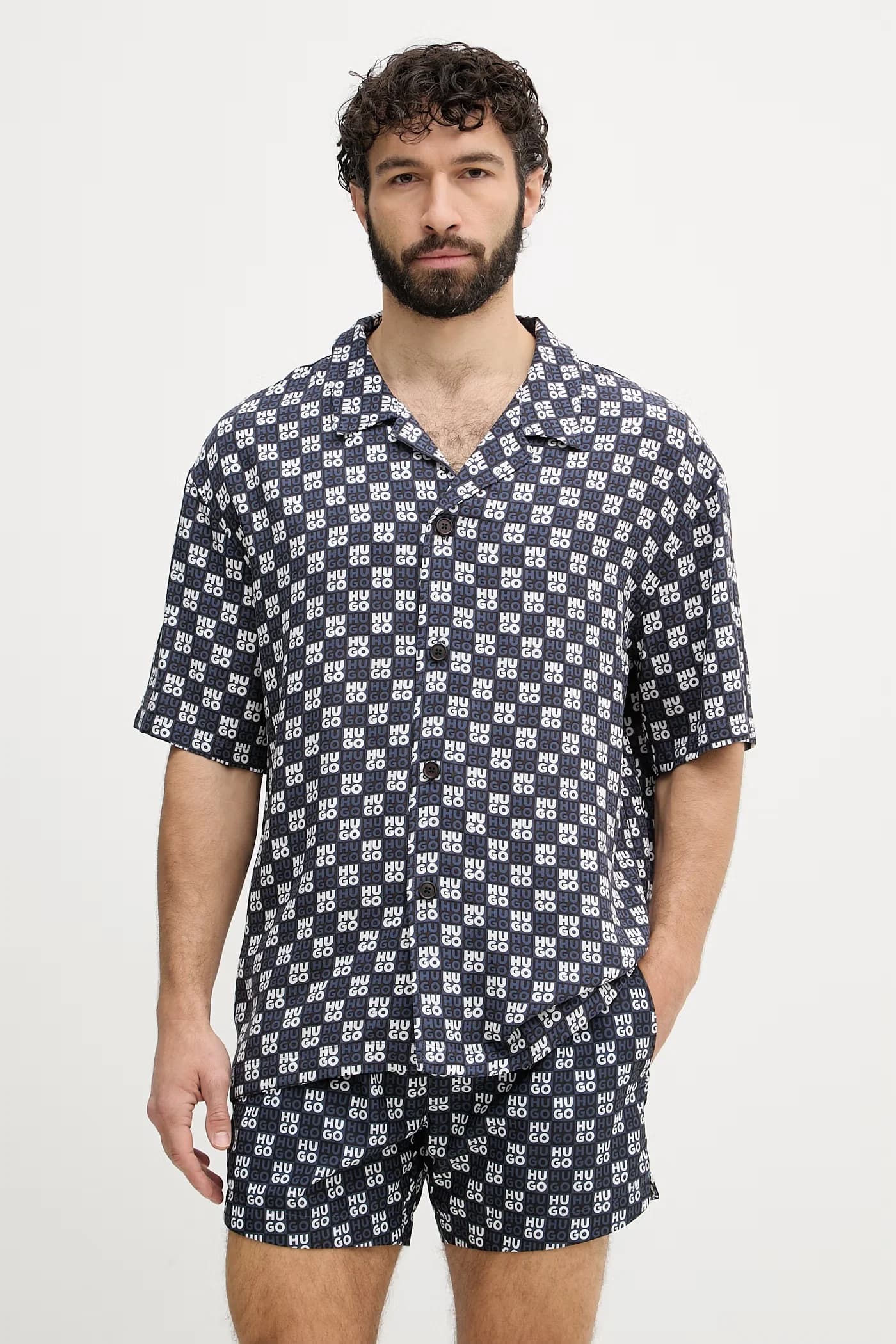 BEACH SHIRT RELAXED мужская пляжная рубашка - фото 1