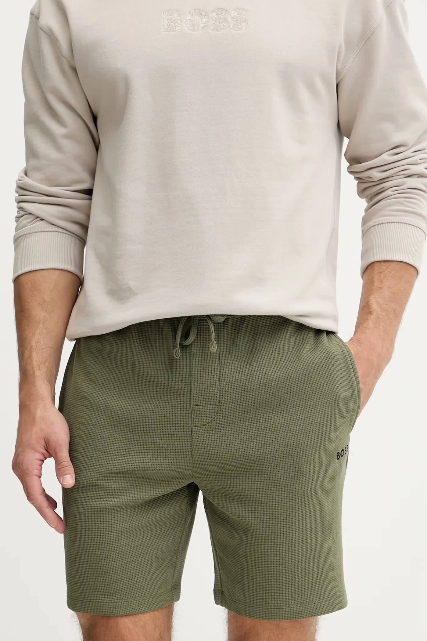 Lounge мужские шорты из хлопка Waffle Shorts - фото 1