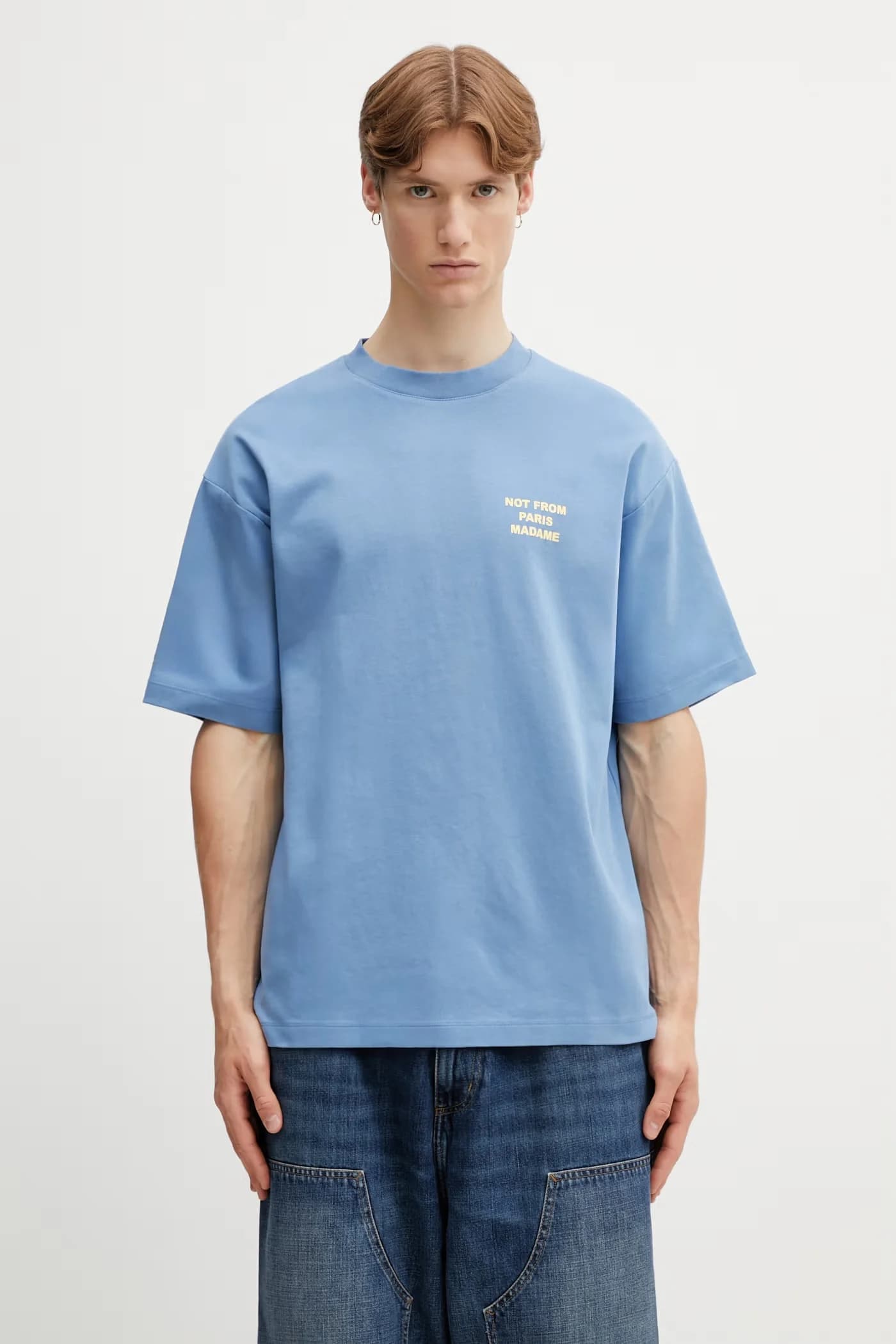 Мужская футболка из хлопка Le T-shirt Slogan - фото 3