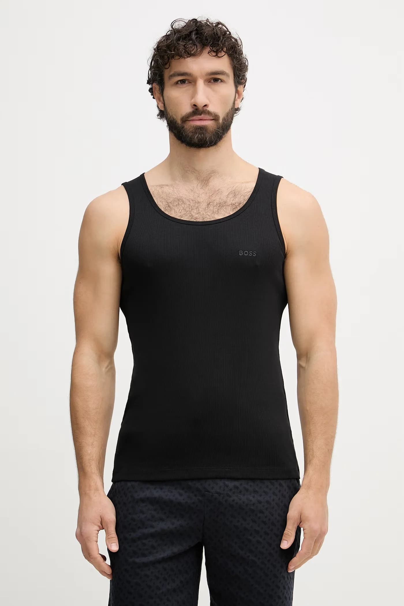 Мужские хлопковые топы TankTop3P RibClassic, 3 шт. - фото 3