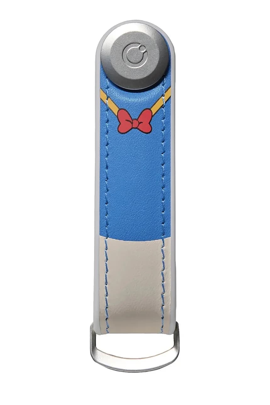 Брелок для ключей Donald Duck из натуральной кожи 8,6 x 2,2 x 2 см - фото 2