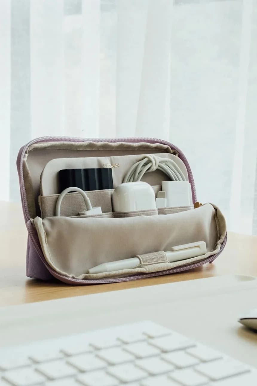 Дорожный органайзер 2в1 Tech Pouch x KonMari 23 x 14 x 8 см - фото 7