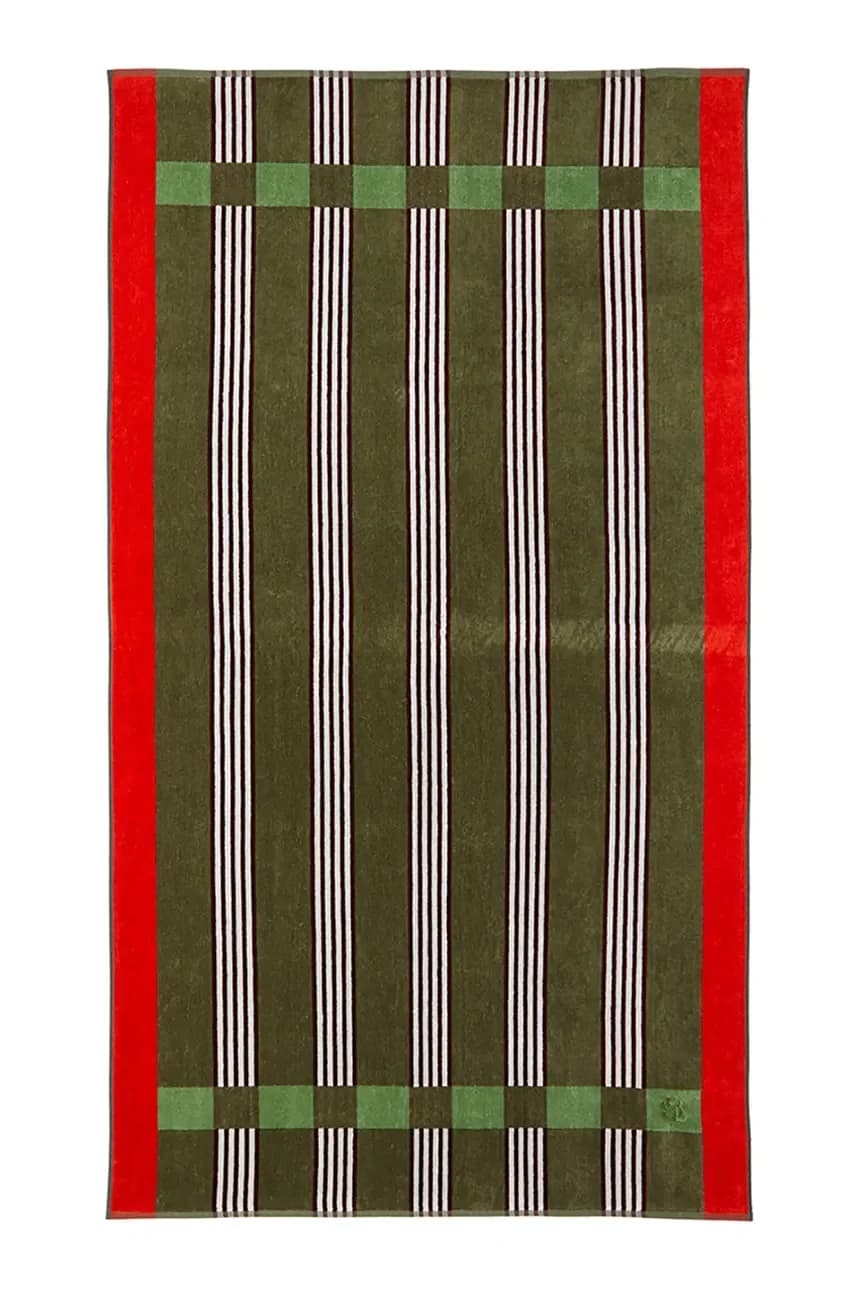 Хлопковое пляжное полотенце VENTO Kaki, 90 x 160 см - фото 1