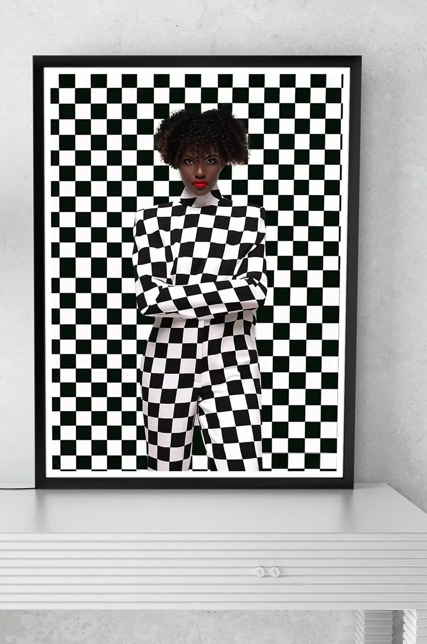 а.и. постер Black Magic Woman, 30 x 40 см - фото 2