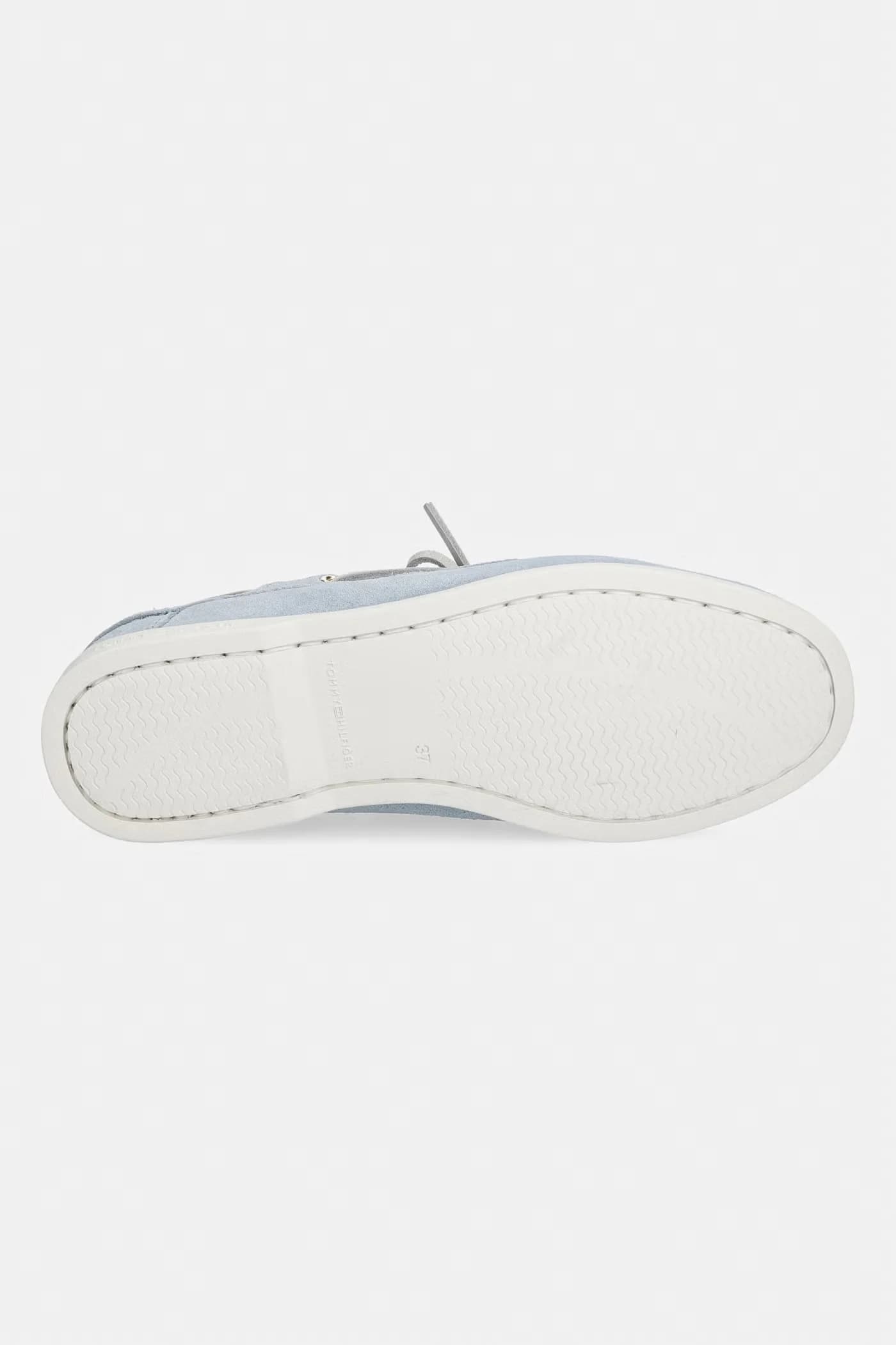 HILFIGER SUEDE BOAT SHOE женские замшевые мокасины - фото 5