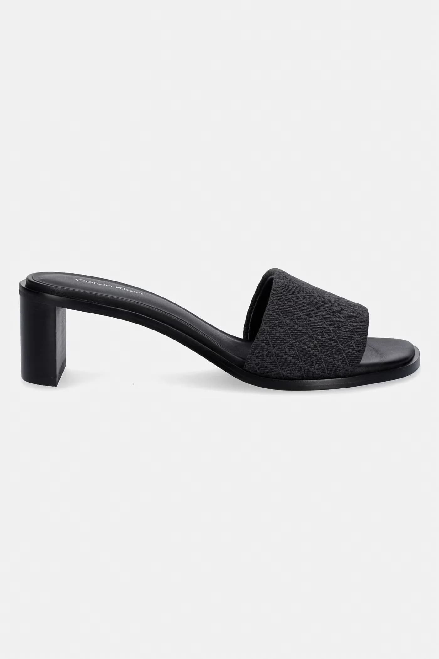 Женские шлепанцы BLOCK HEEL SANDAL AOP - фото 2