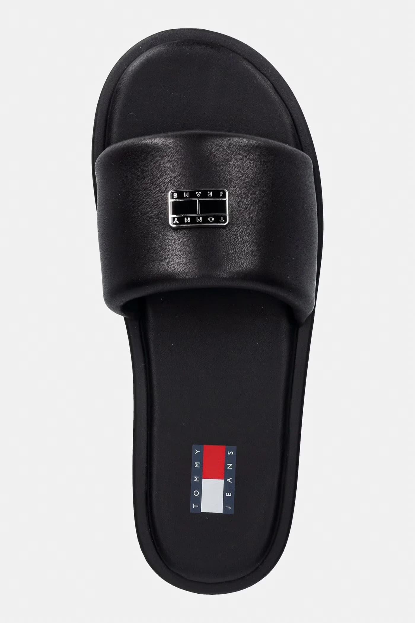 Женские кожаные шлепанцы на плоской подошве TJW SOFT PADDED CASUAL SLIDE - фото 4