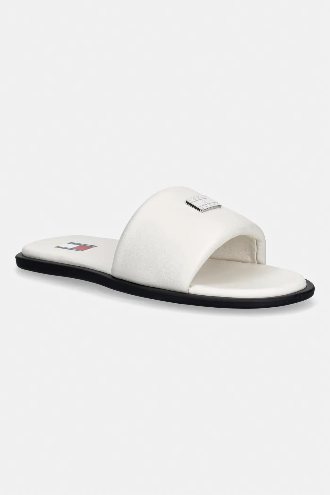 Женские кожаные шлепанцы на плоской подошве TJW SOFT PADDED CASUAL SLIDE - фото 1