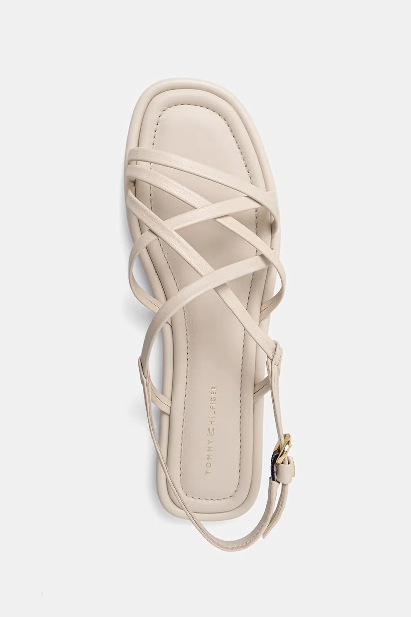 Женские кожаные сандалии FLAT STRAPPY SANDAL LTH - фото 4