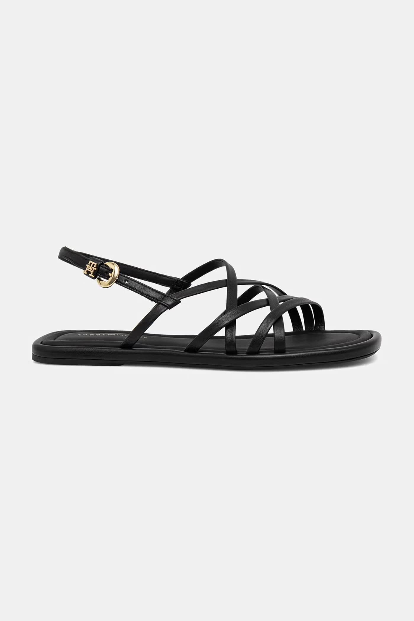 Женские кожаные сандалии FLAT STRAPPY SANDAL LTH - фото 2