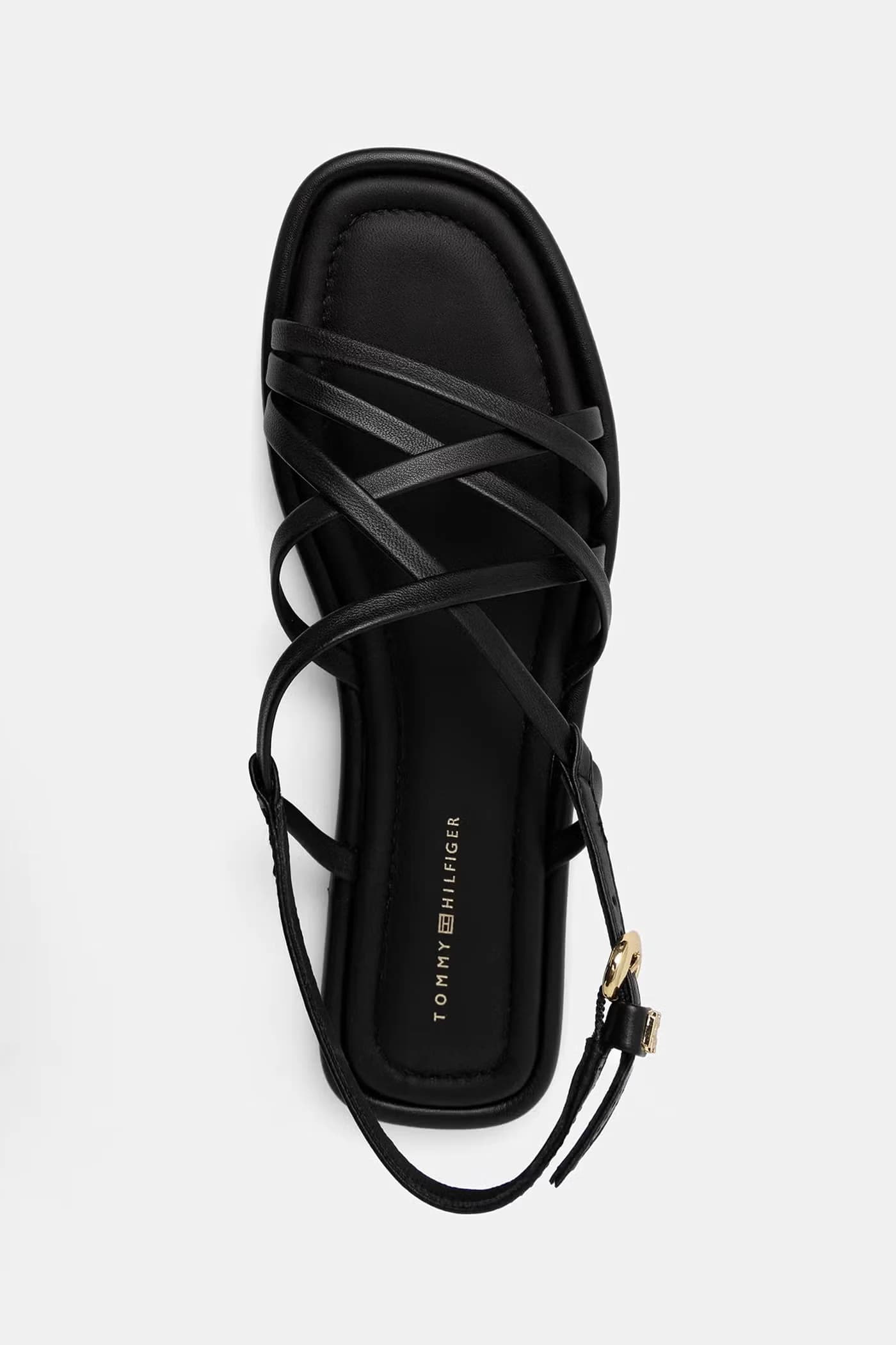 Женские кожаные сандалии FLAT STRAPPY SANDAL LTH - фото 4