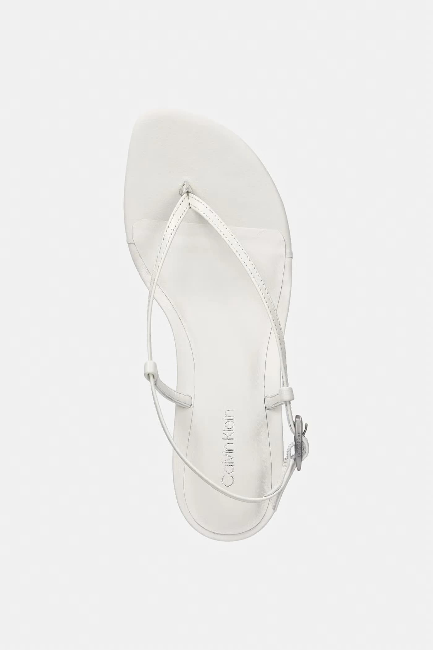 Кожаные сандалии KITT HEEL SNDL STRAPPY SLING LTH - фото 4