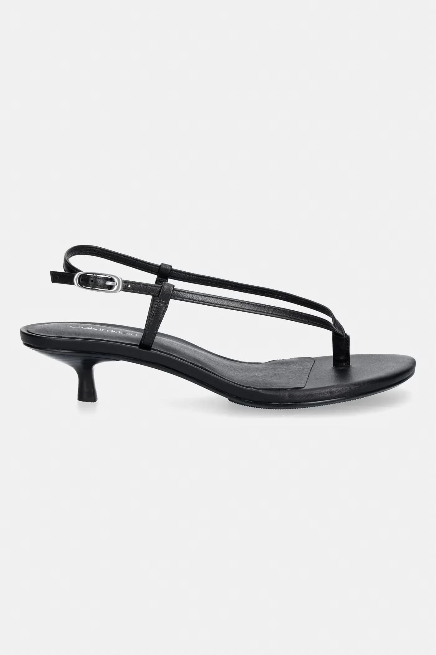 Кожаные сандалии KITT HEEL SNDL STRAPPY SLING LTH - фото 2