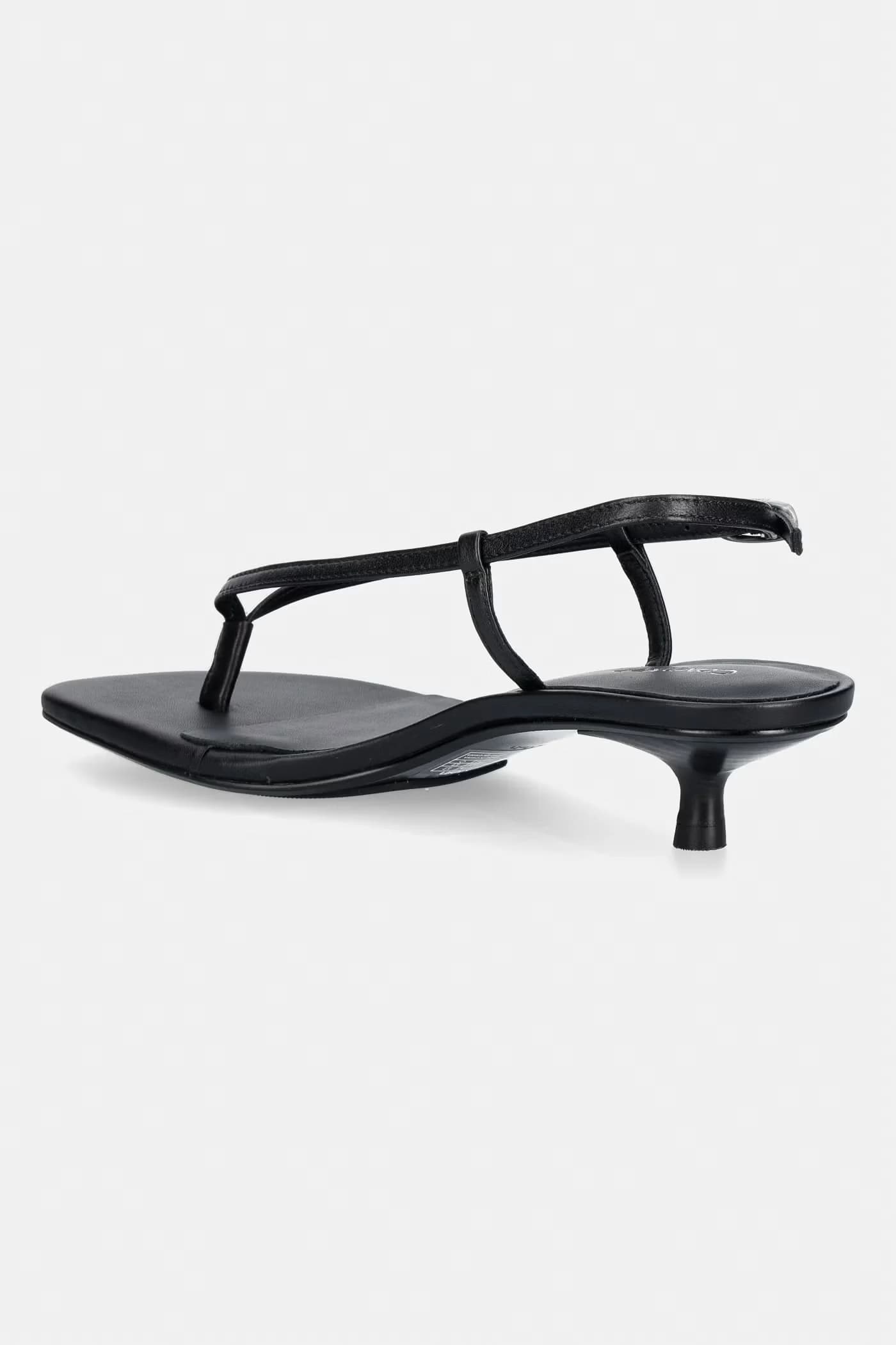 Кожаные сандалии KITT HEEL SNDL STRAPPY SLING LTH - фото 3