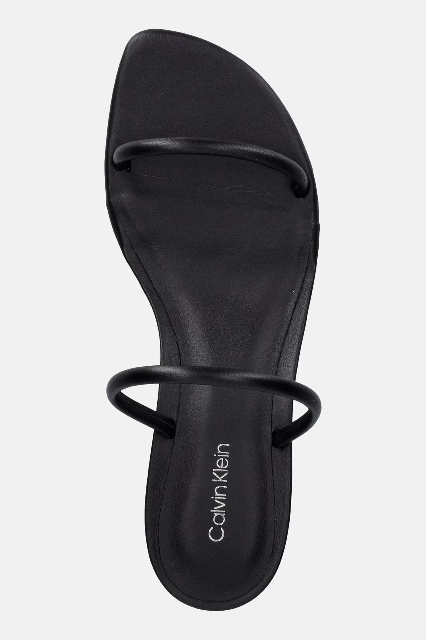Кожаные босоножки на высоком каблуке KITT HEEL SNDL DOUBLE STRAP LTH - фото 4