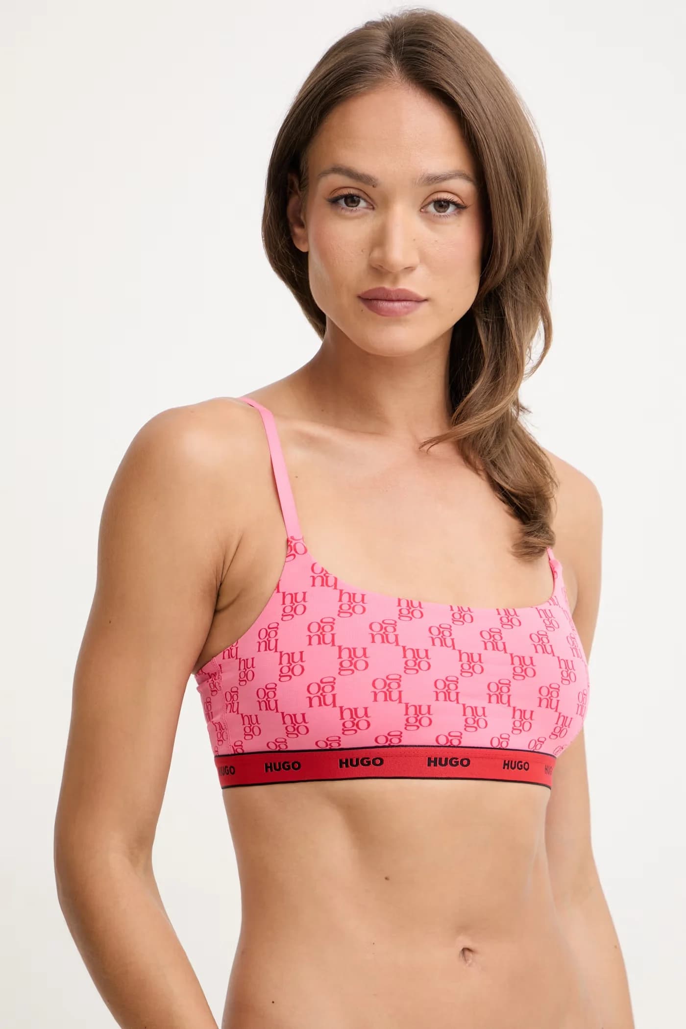 Хлопковый бюстгальтер с эластаном TWIN BRALETTE DESIGN - фото 2